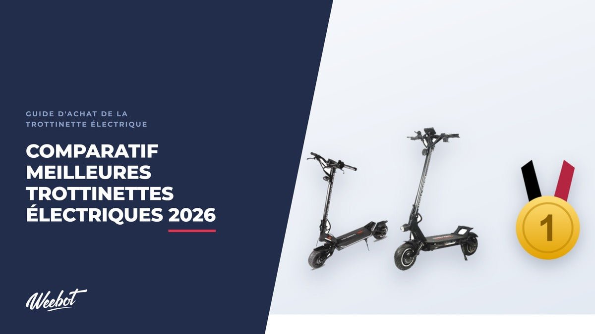 Meilleure Trottinette Électrique 2026 : Comparatif Complet - Weebot