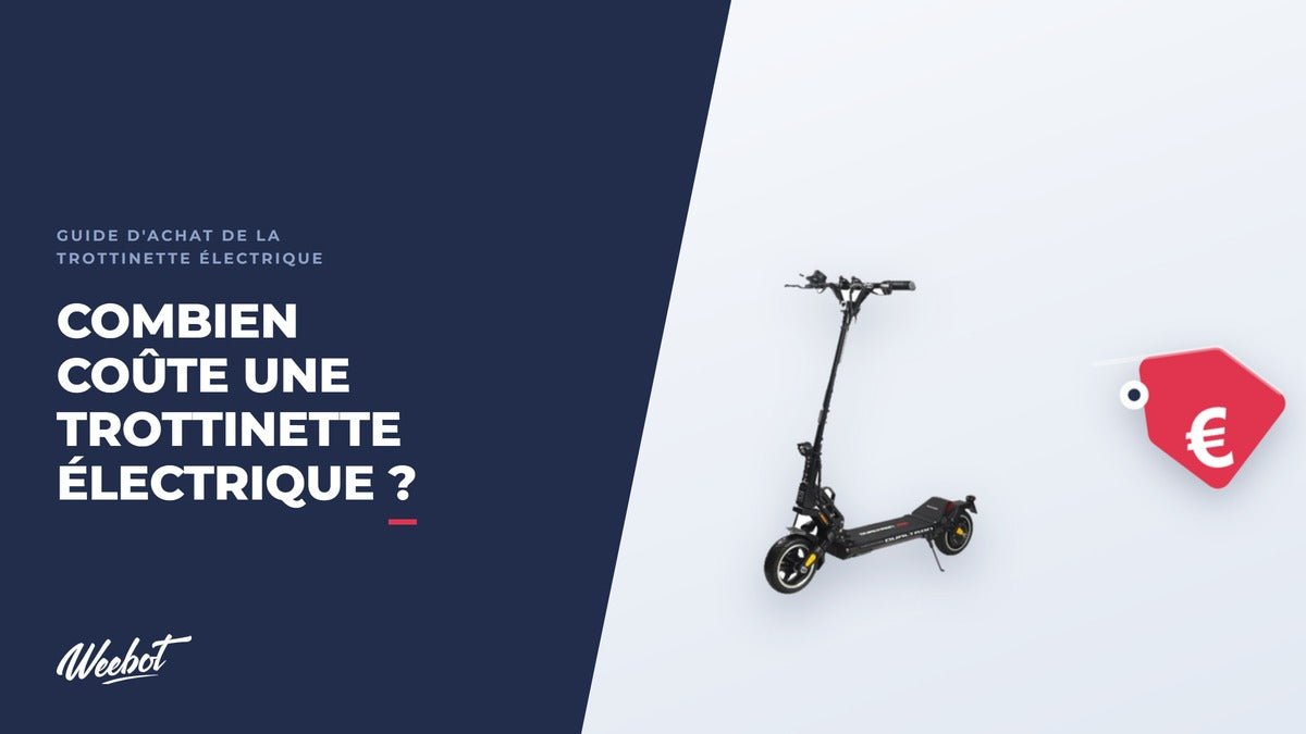 Combien coûte une trottinette électrique ? - Weebot