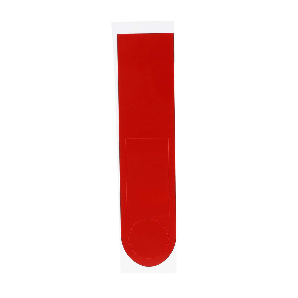 Autocollant double face rouge pour écran de trottinette électrique