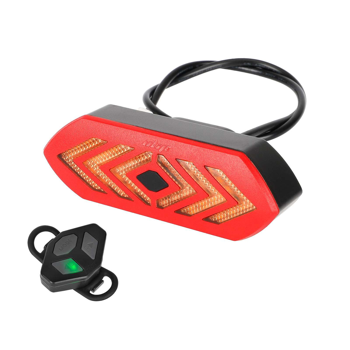 Feu Arrière avec Clignotants et Télécommande Sans Fil USB, vue 2