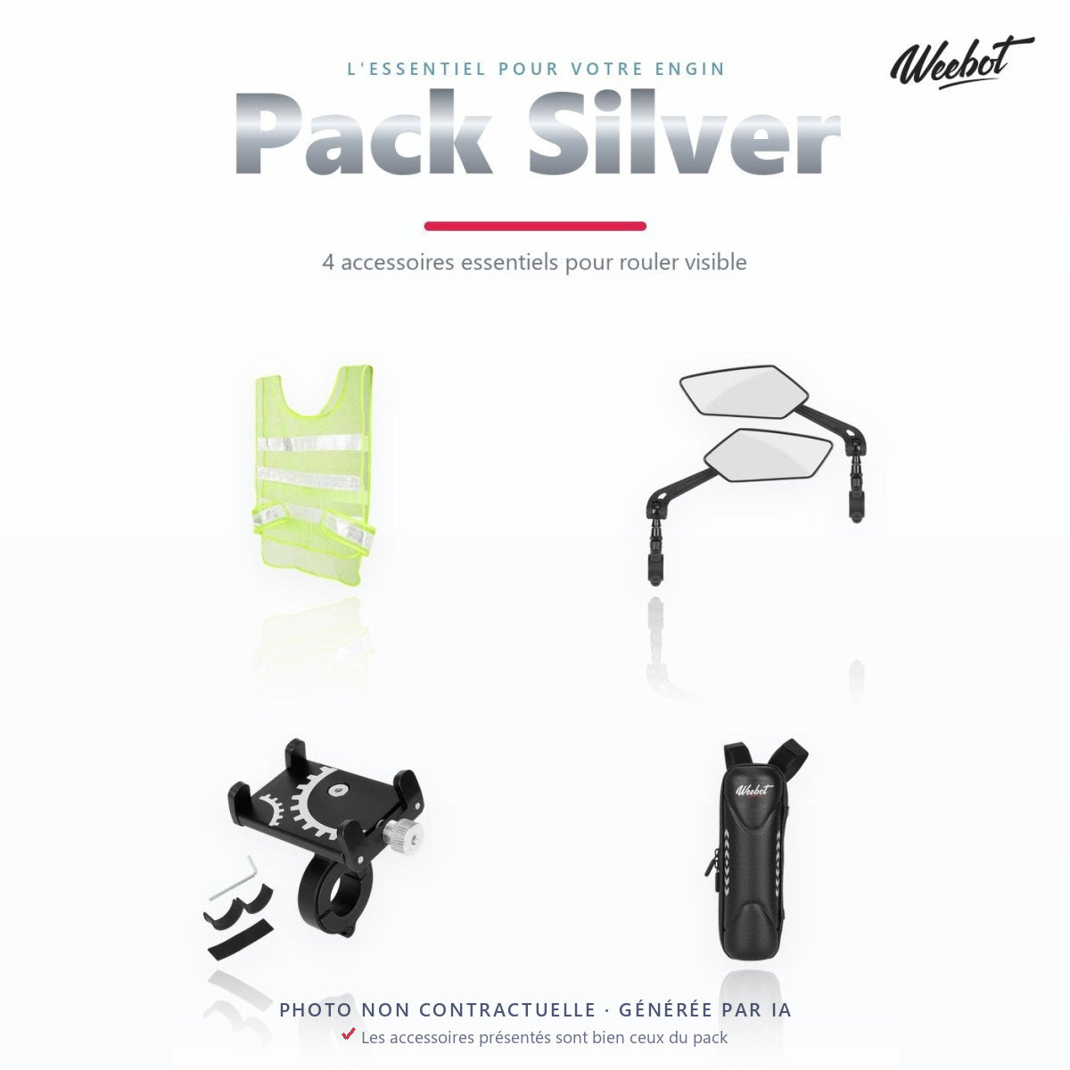 Pack Silver - Accessoires - Weebot