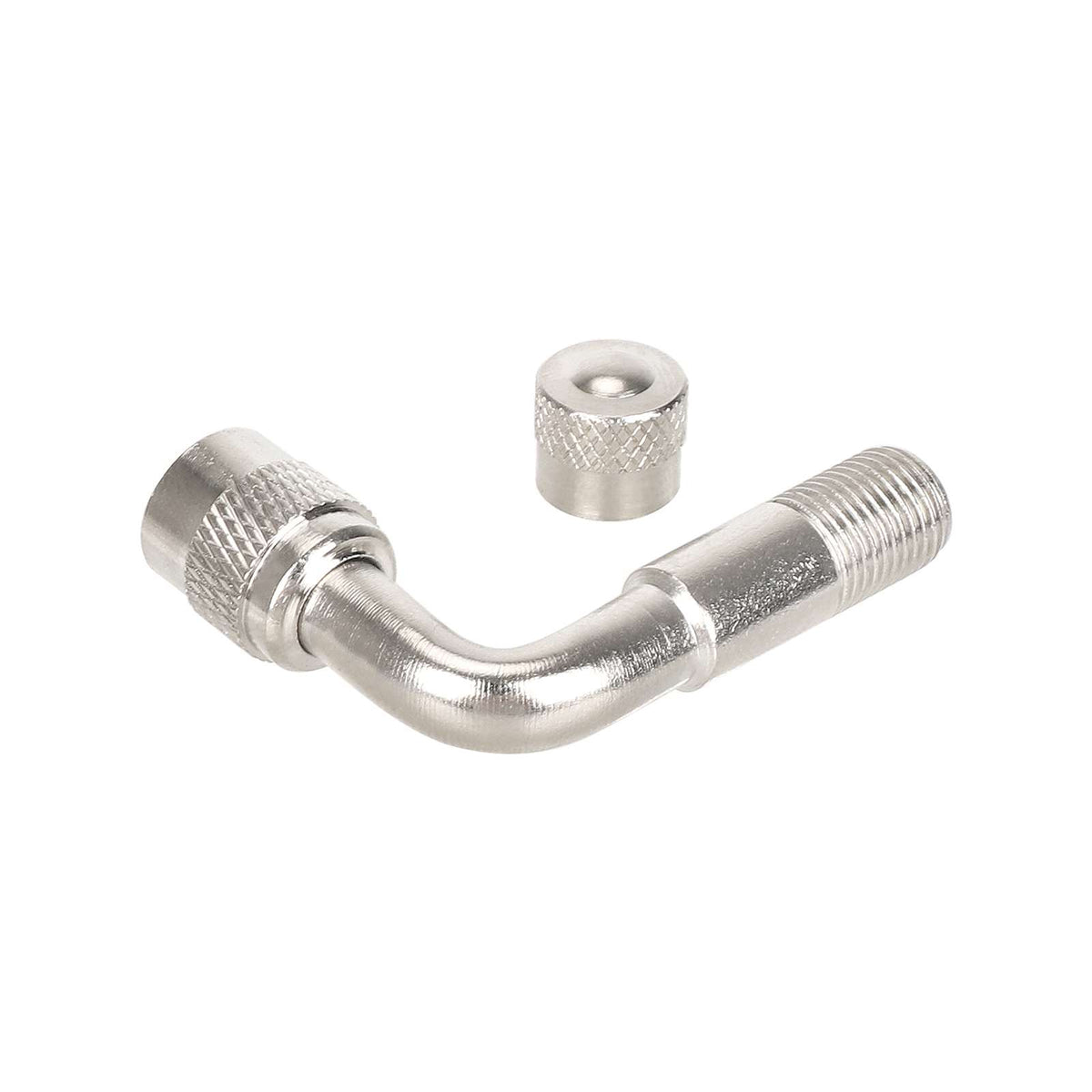 Rallonge de Valve Coudée 90° Argent, vue 6