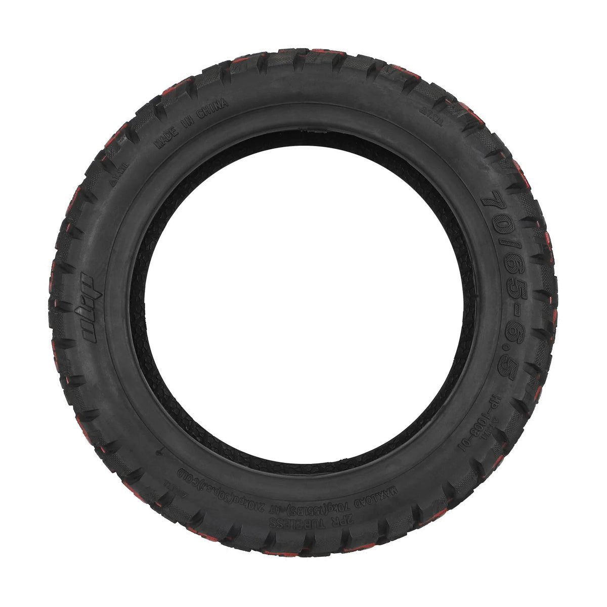 Pneu Tubeless Tout-Terrain 10 Pouces (70/65-6,5) Auto-Réparant avec Gel Anti-Crevaison, vue 4