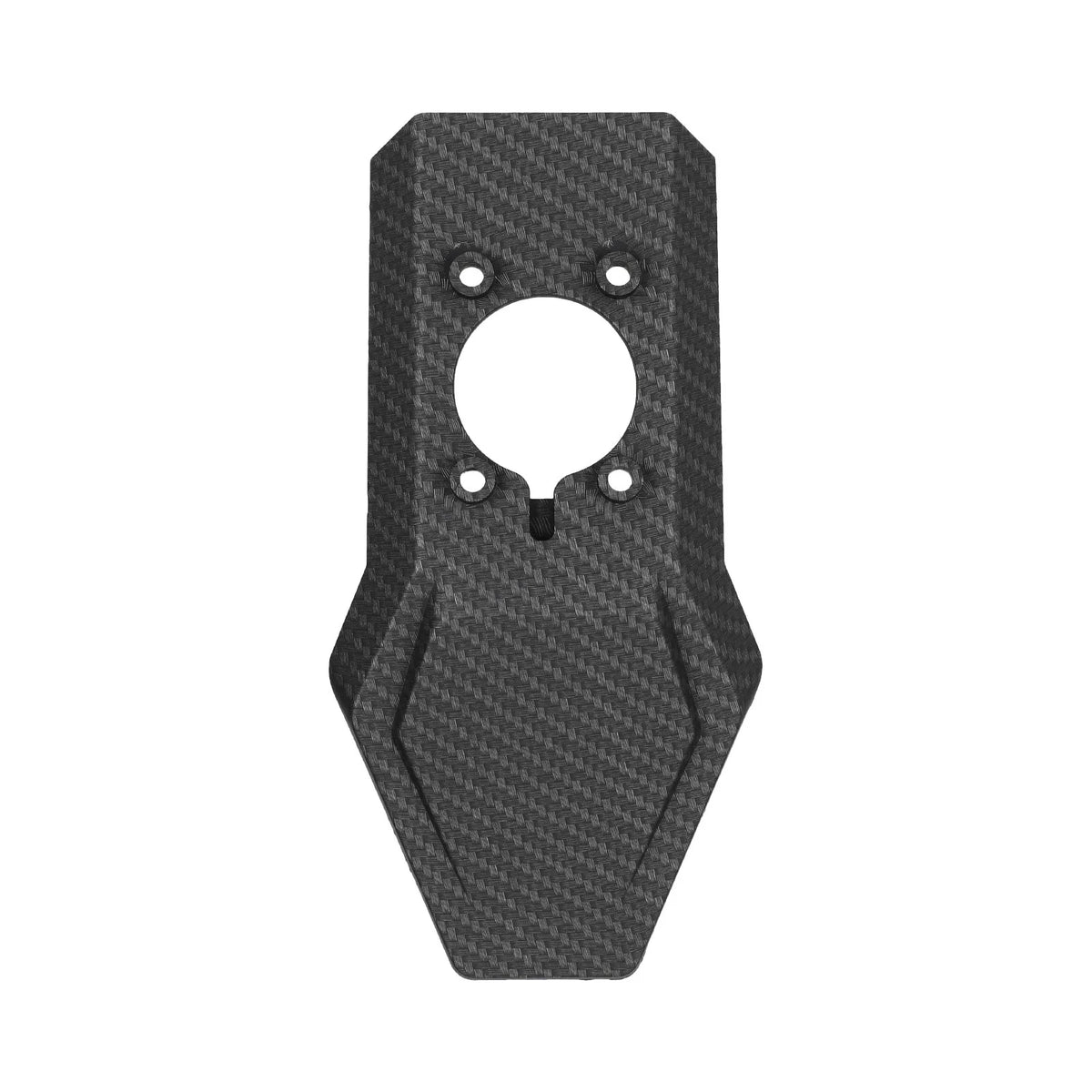 Garde-Boue Avant Noir Motif Carbone, vue 4