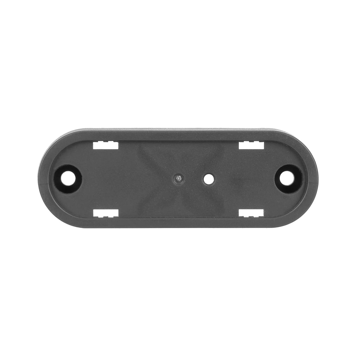 Support en plastique noir pour réflecteur avant de trottinette électrique