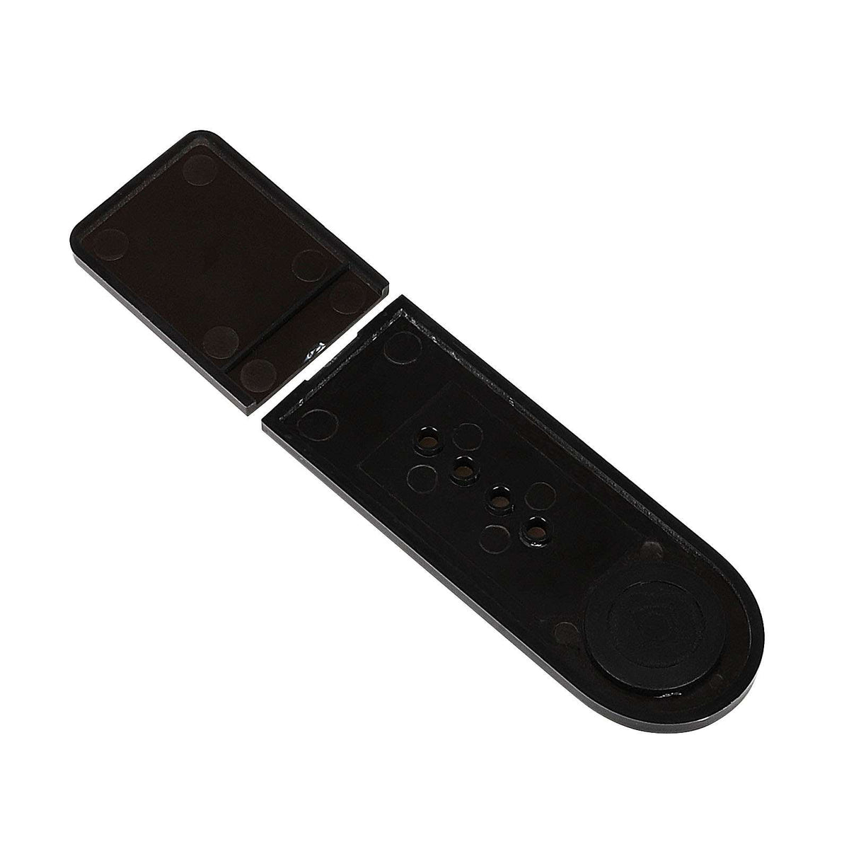 Cache d'écran d'affichage en plastique noir pour trottinette électrique
