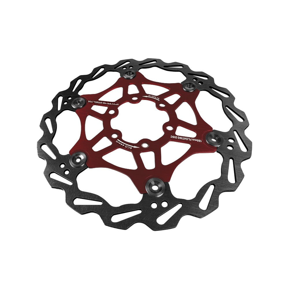 Disque de Frein Flottant 160mm Entraxe 44mm pour Trottinette Électrique