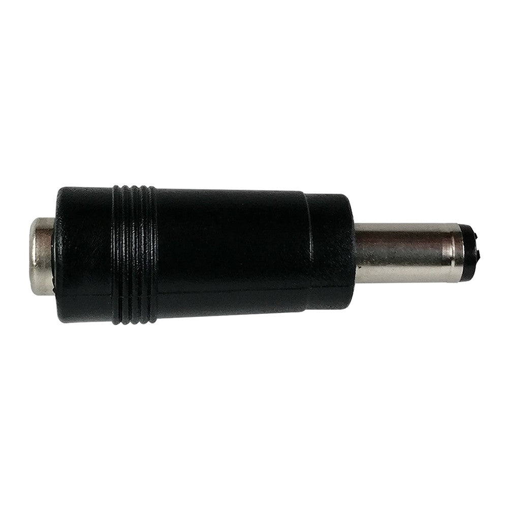 Embout adaptateur de chargeur DC noir vu de profil