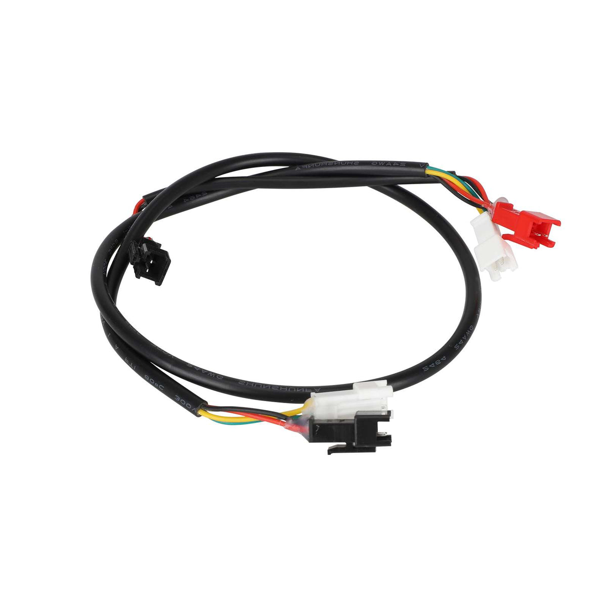 Câble de connexion étanche pour éclairage LED droit de trottinette électrique avec connecteurs