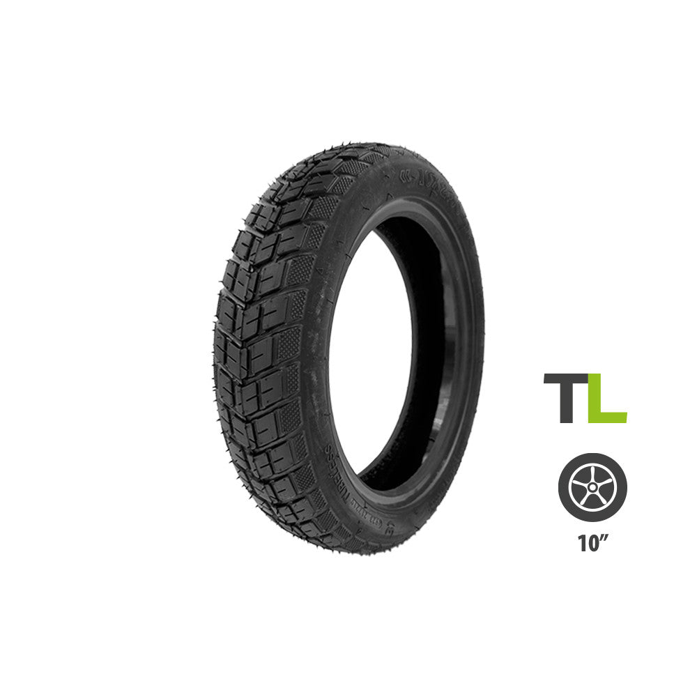 Pneu Semi Offroad Tubeless avec Gel Anticrevaison 10x2.50 - 6.5 pour Trottinette Électrique - Weebot