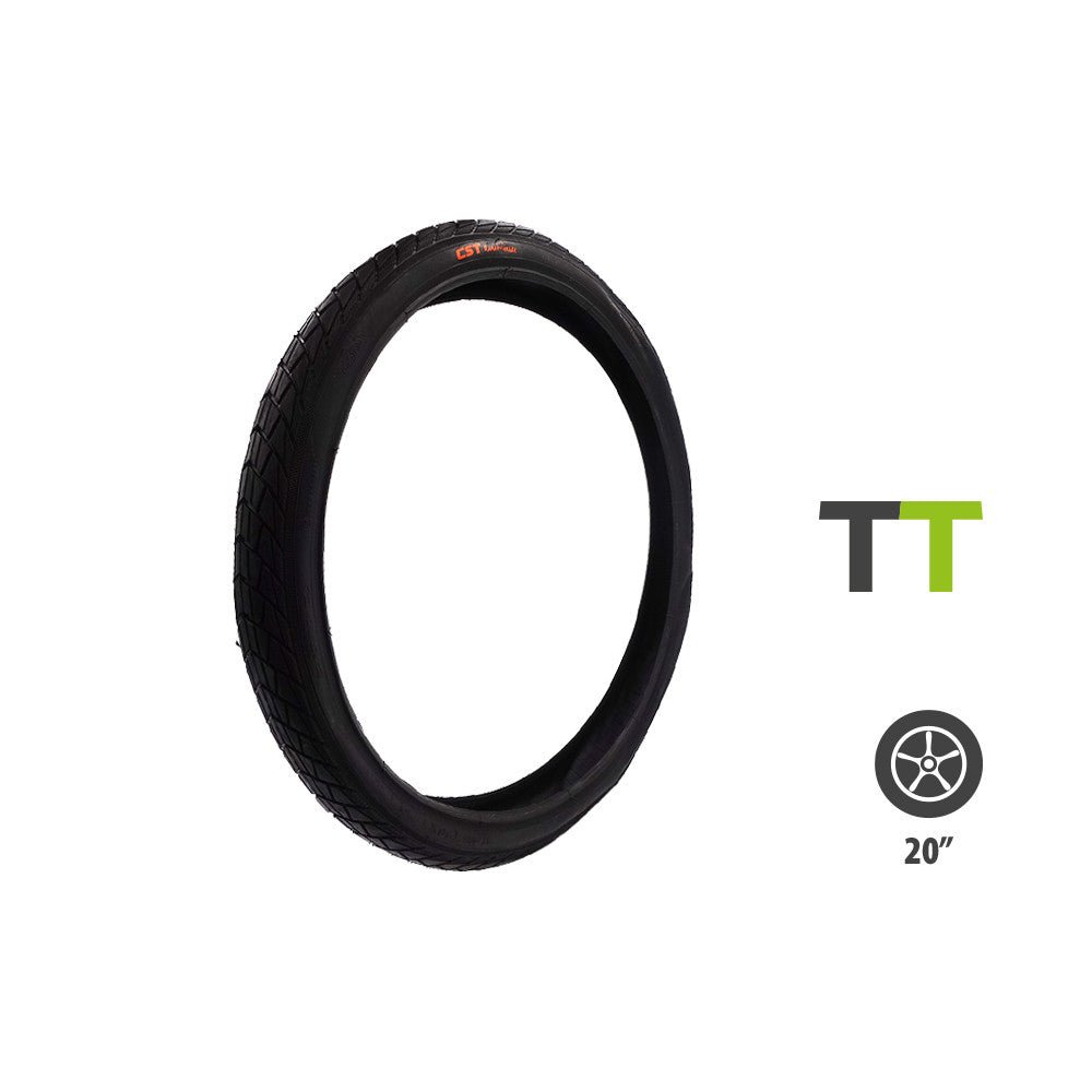 Pneu 20x1.75 (47 - 406) pour Vélo Électrique - Weebot