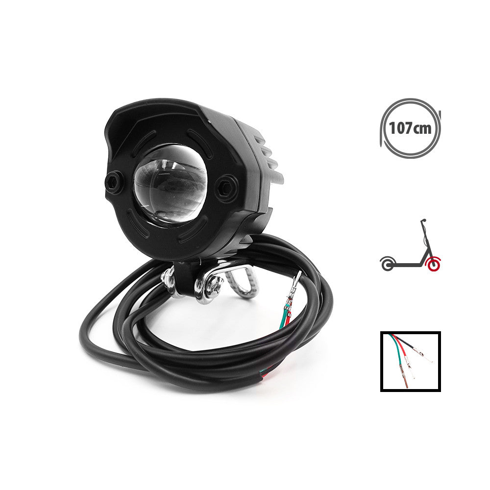 Phare LED Avant Klaxon pour Trottinette Électrique Dualtron Forever - Weebot