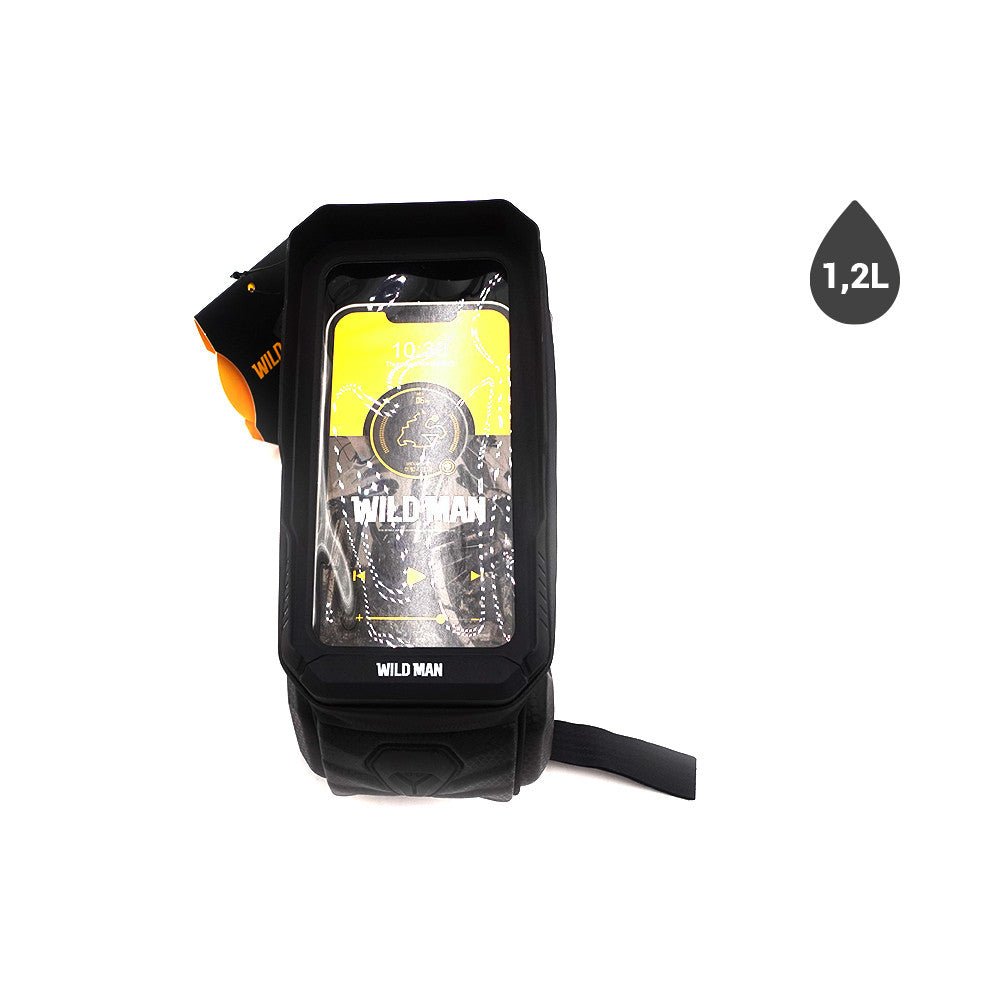 Sacoche Vélo avec Support Téléphone 1,2L Wildman XT5 pour Vélo et Trottinette Électrique - Weebot