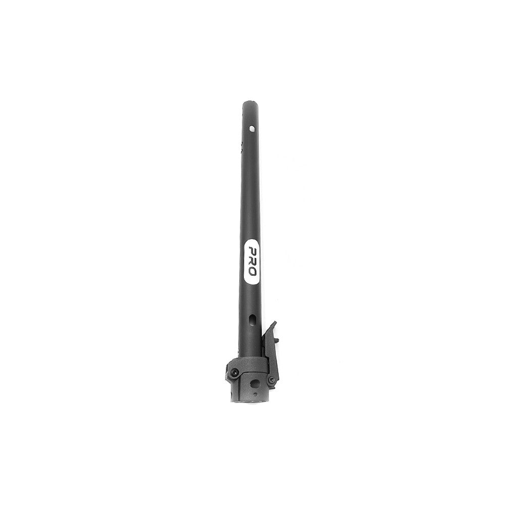 Potence noire avec l'inscription PRO pour trottinette électrique Xiaomi 5 Pro