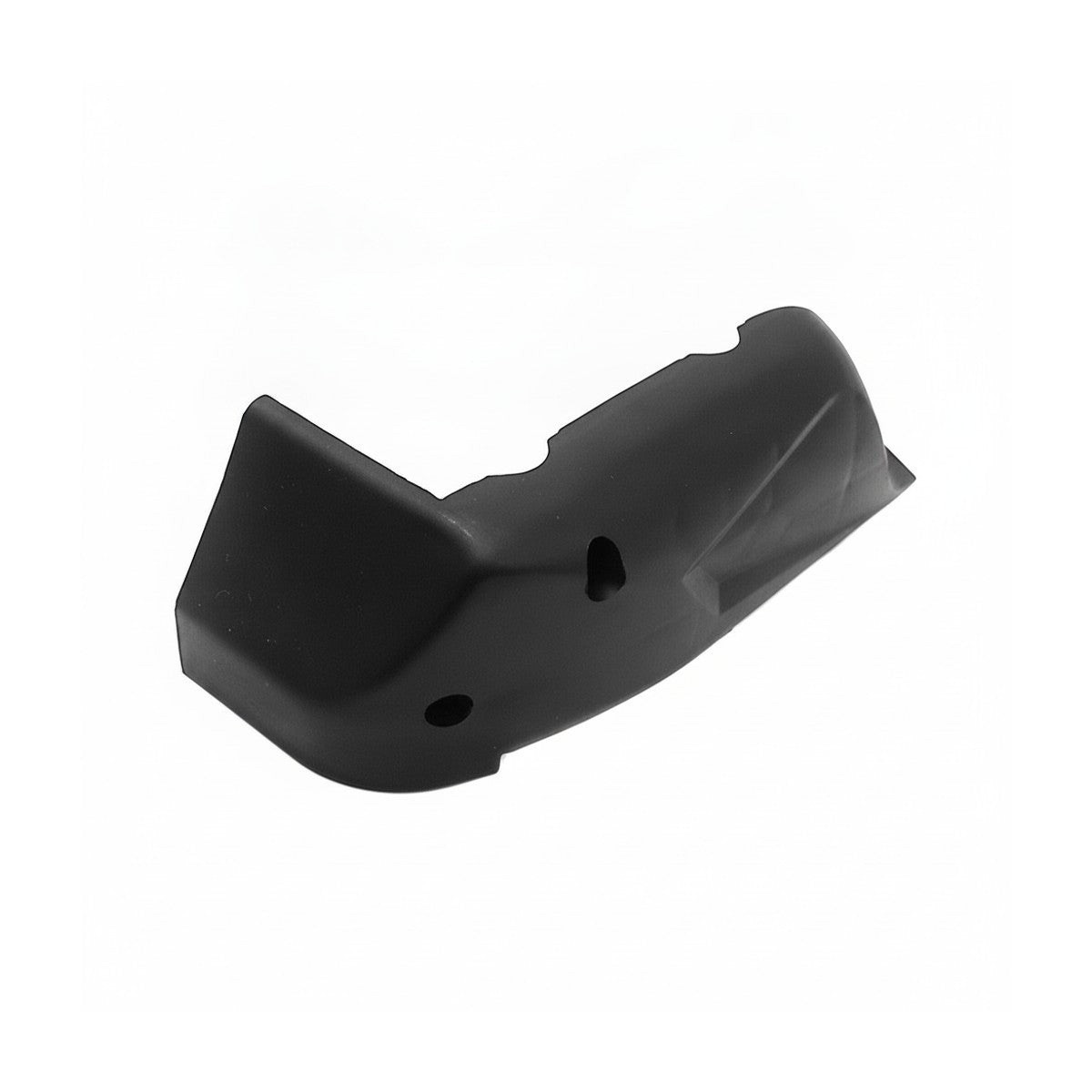 Angle avant droit en plastique noir pour trottinette électrique
