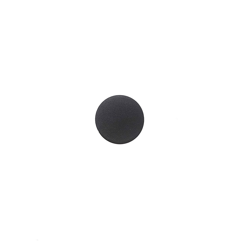 Patch autocollant rond noir pour trottinette électrique vu de face