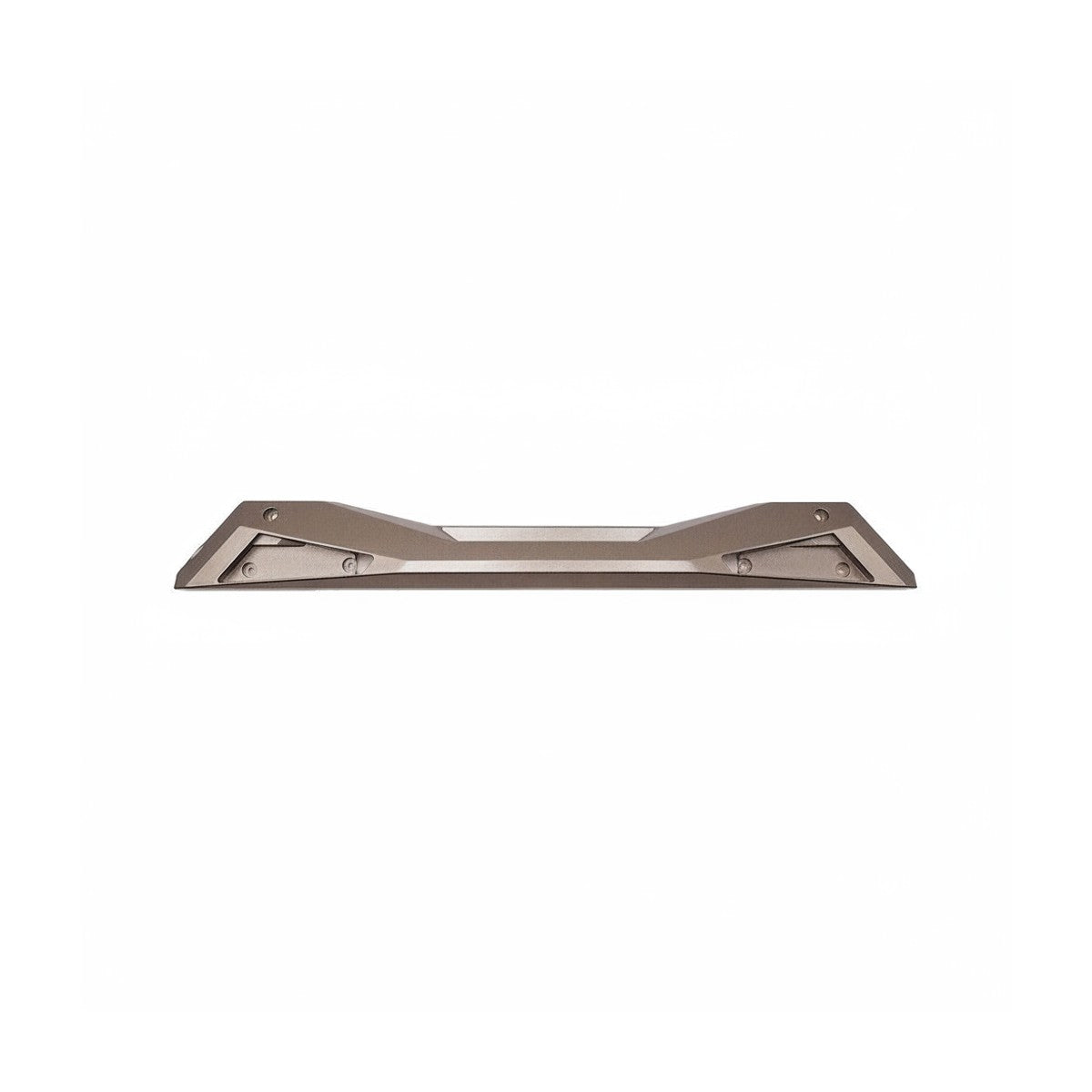 Plastique de deck latéral gauche gris métallisé vu de face.