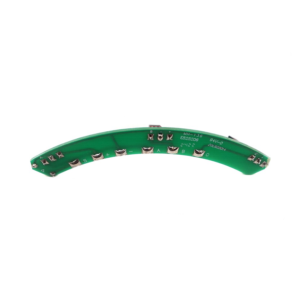 Circuit imprimé vert en arc de cercle de capteur à effet Hall pour trottinette électrique