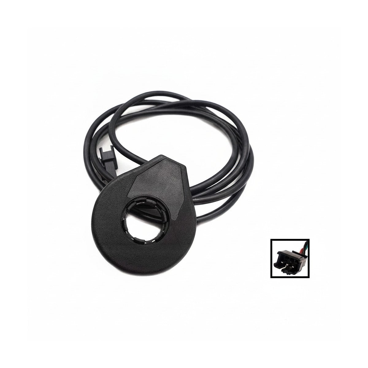 Capteur de pédalage noir 12 signaux avec câble de 95 cm et connecteur à 3 broches