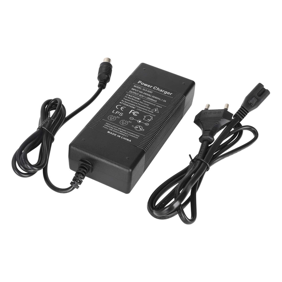 Chargeur 42V 2A Prise Mi, vue 3