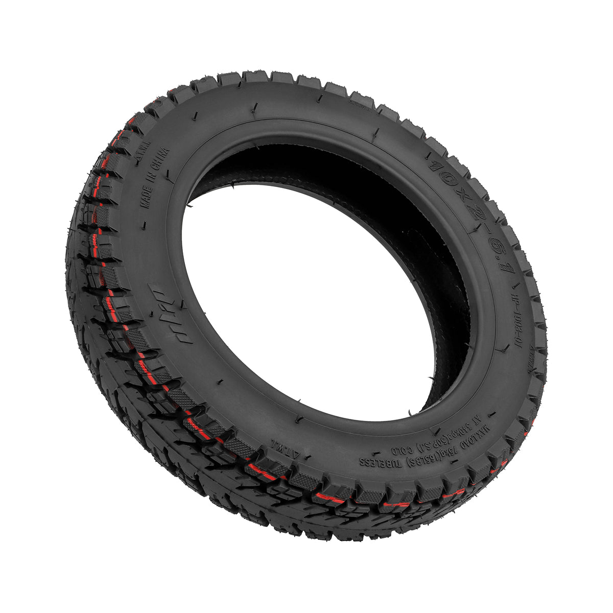 Pneu Tubeless Tout-Terrain 10 Pouces (10x2-6,1) Auto-Réparant avec Gel Anti-Crevaison, vue 5