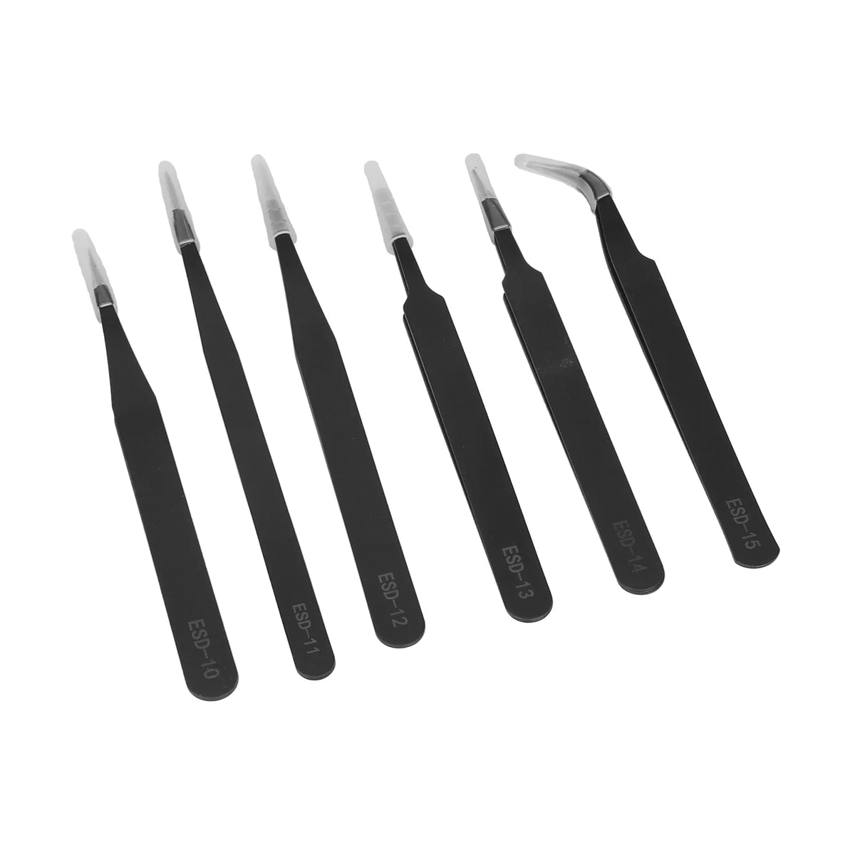 Kit de 6 Pinces de Précision Antistatiques ESD, vue 3
