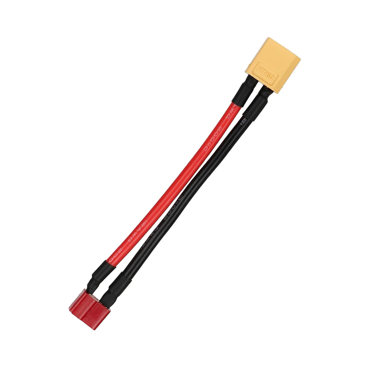 Câble Adaptateur XT60 Mâle vers Dean T Femelle (10cm), vue 6