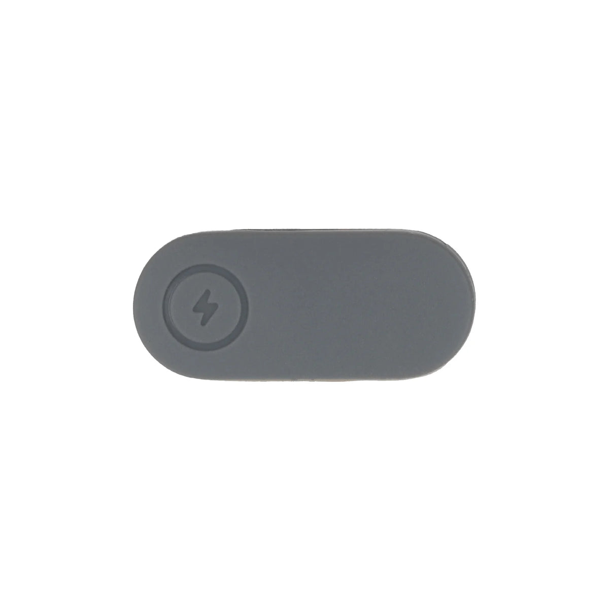 Cache Port de Charge d'Origine en Silicone Gris, vue 5