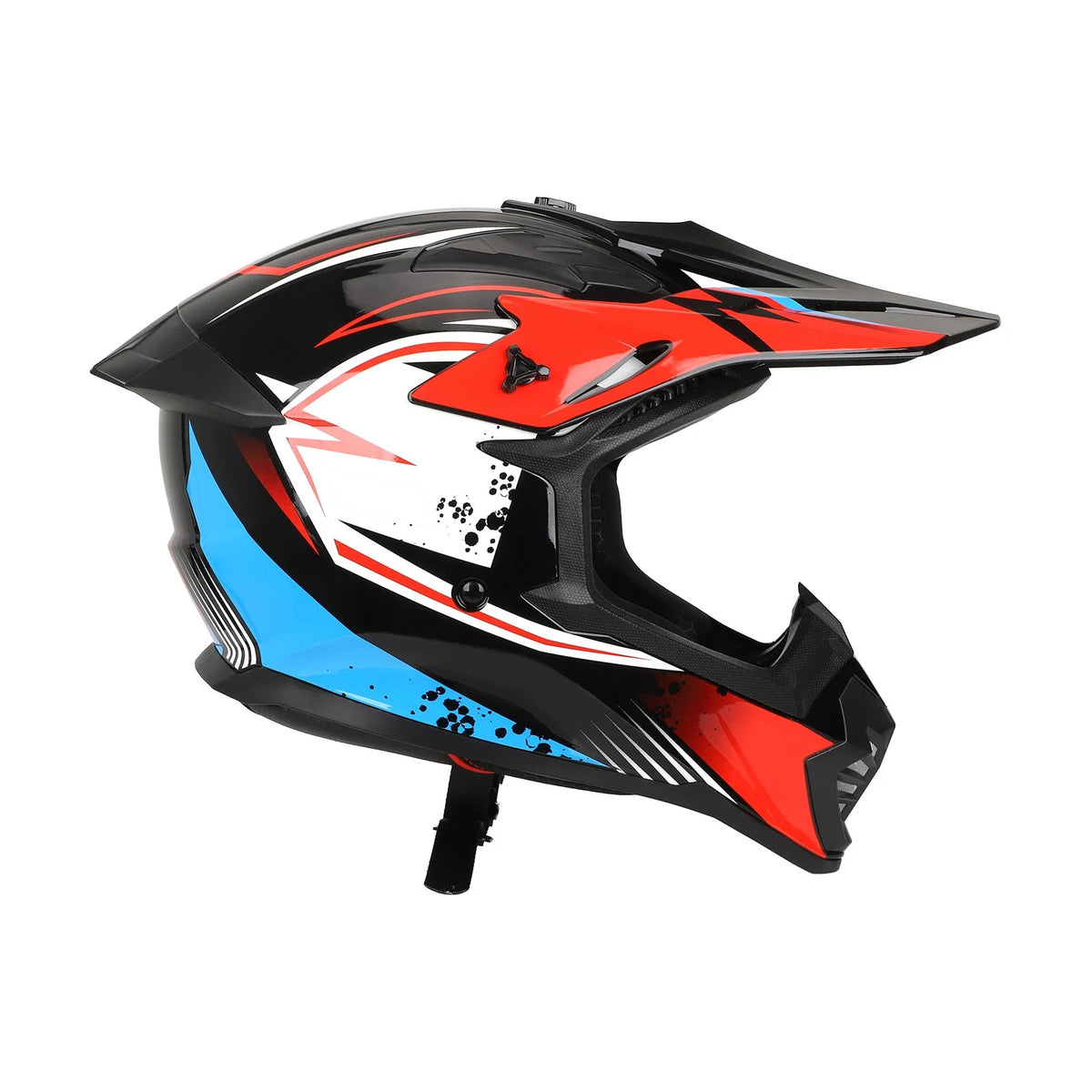 Casque Intégral VTT et Off-Road Rouge Taille L, vue 5