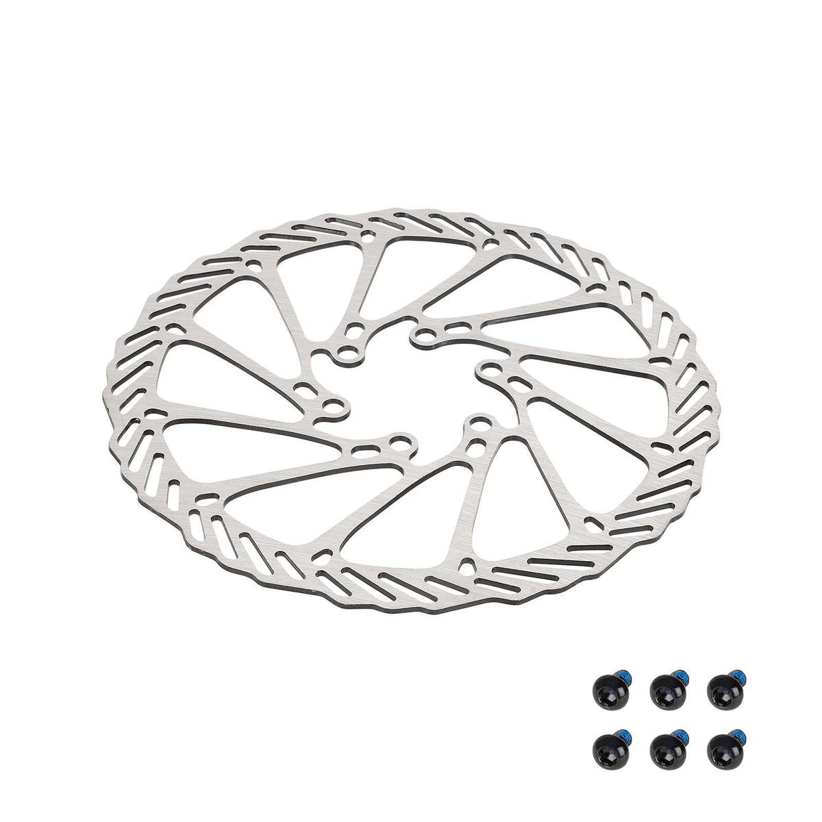 Disque de frein de trottinette électrique 160 mm en acier inoxydable avec ses 6 vis de fixation