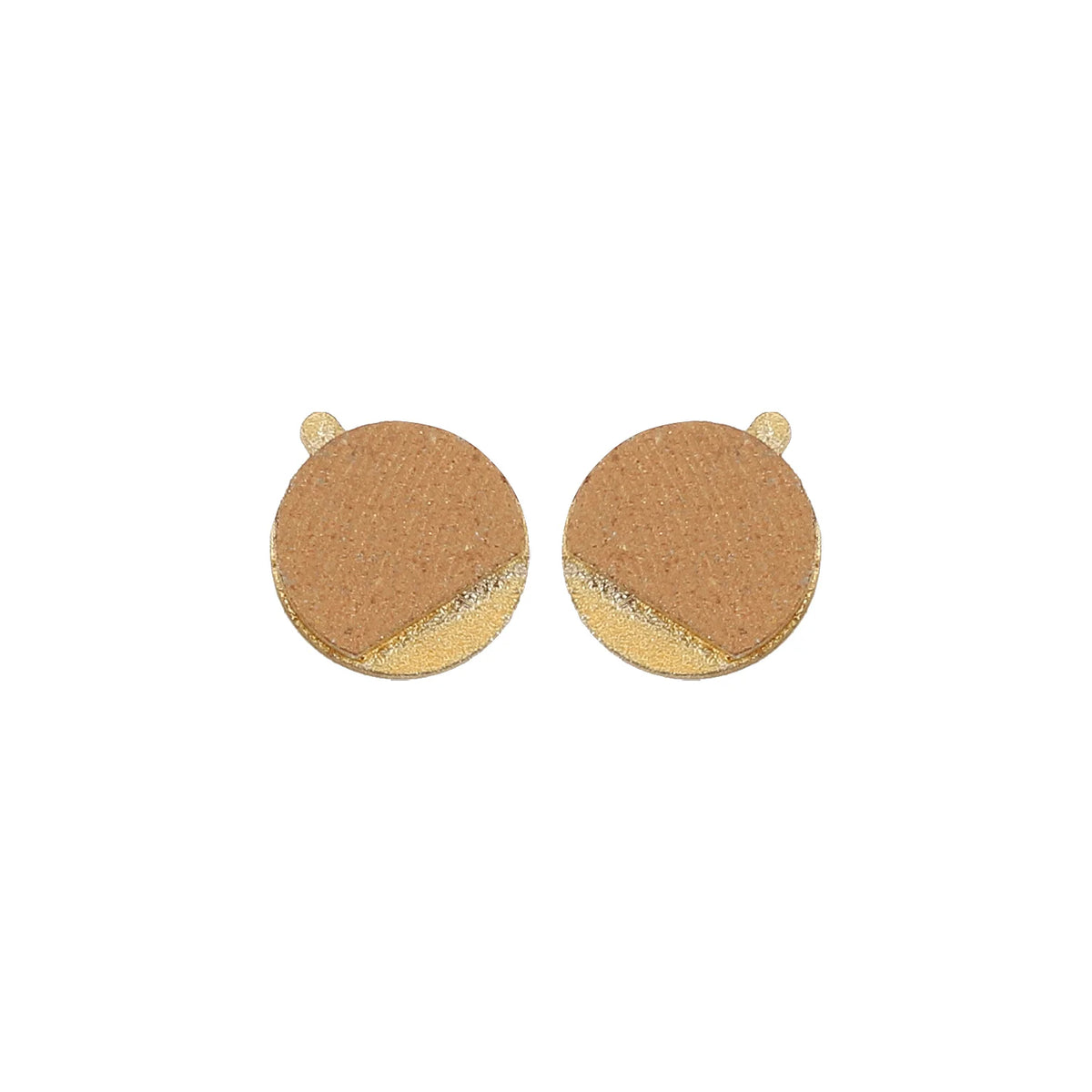 Plaquettes de Frein Métal Fritté Rondes Dorées, vue 6
