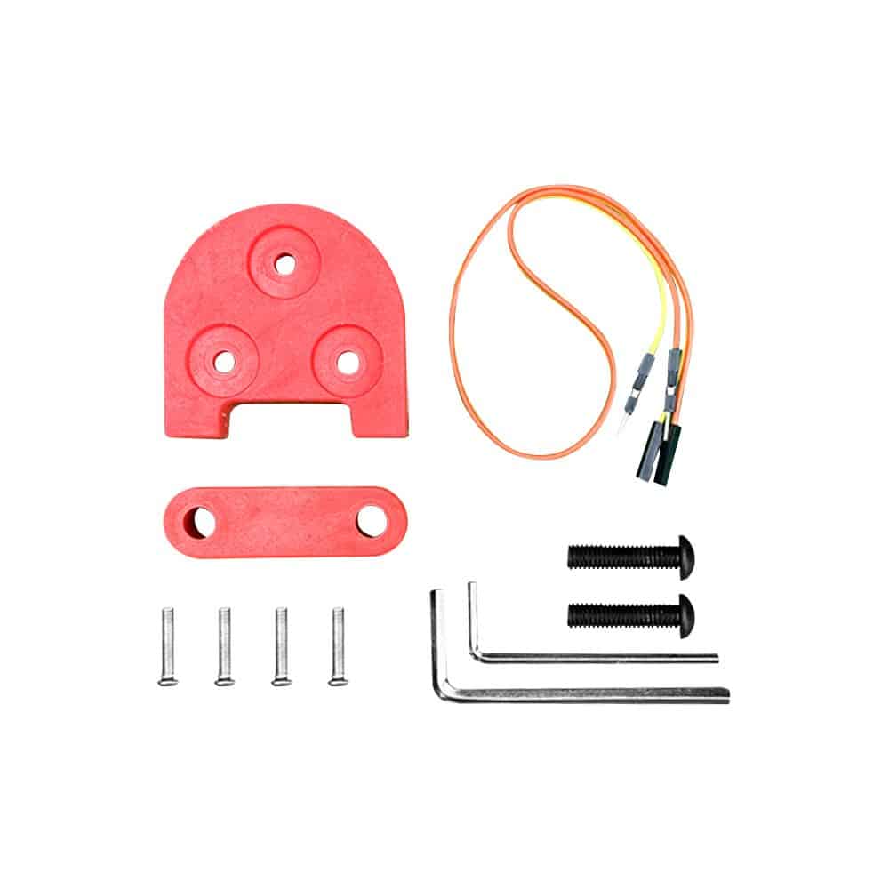 Kit de Réhausse 10 Pouces pour Trottinette Électrique Xiaomi M365 & M365 Pro - Couleur Rouge - Weebot