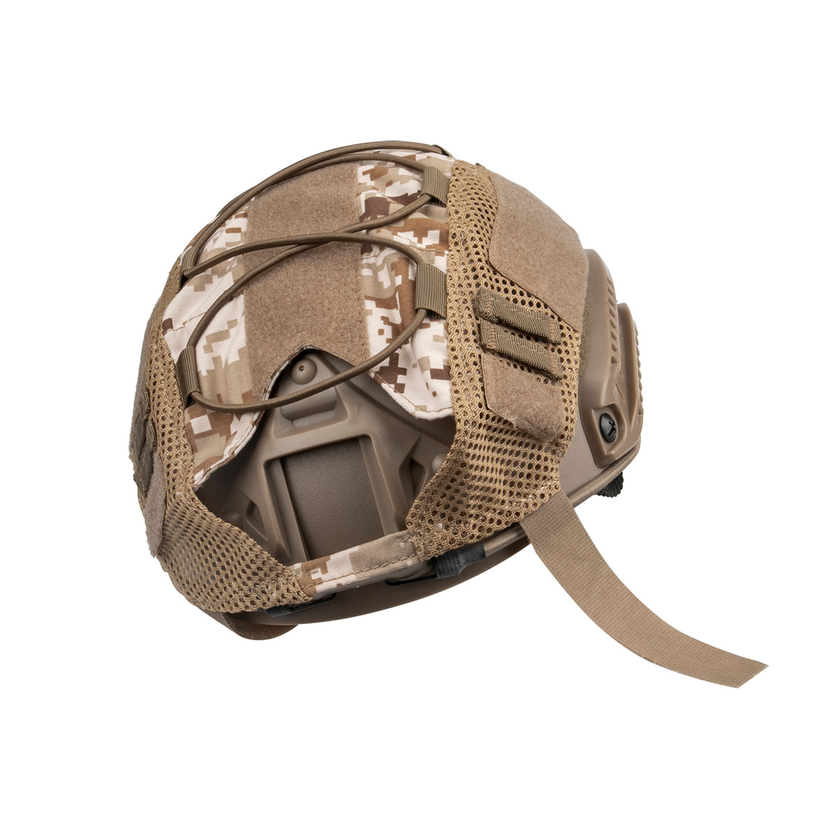 Couvre-Casque Tactique Camouflage Jaune, vue 4