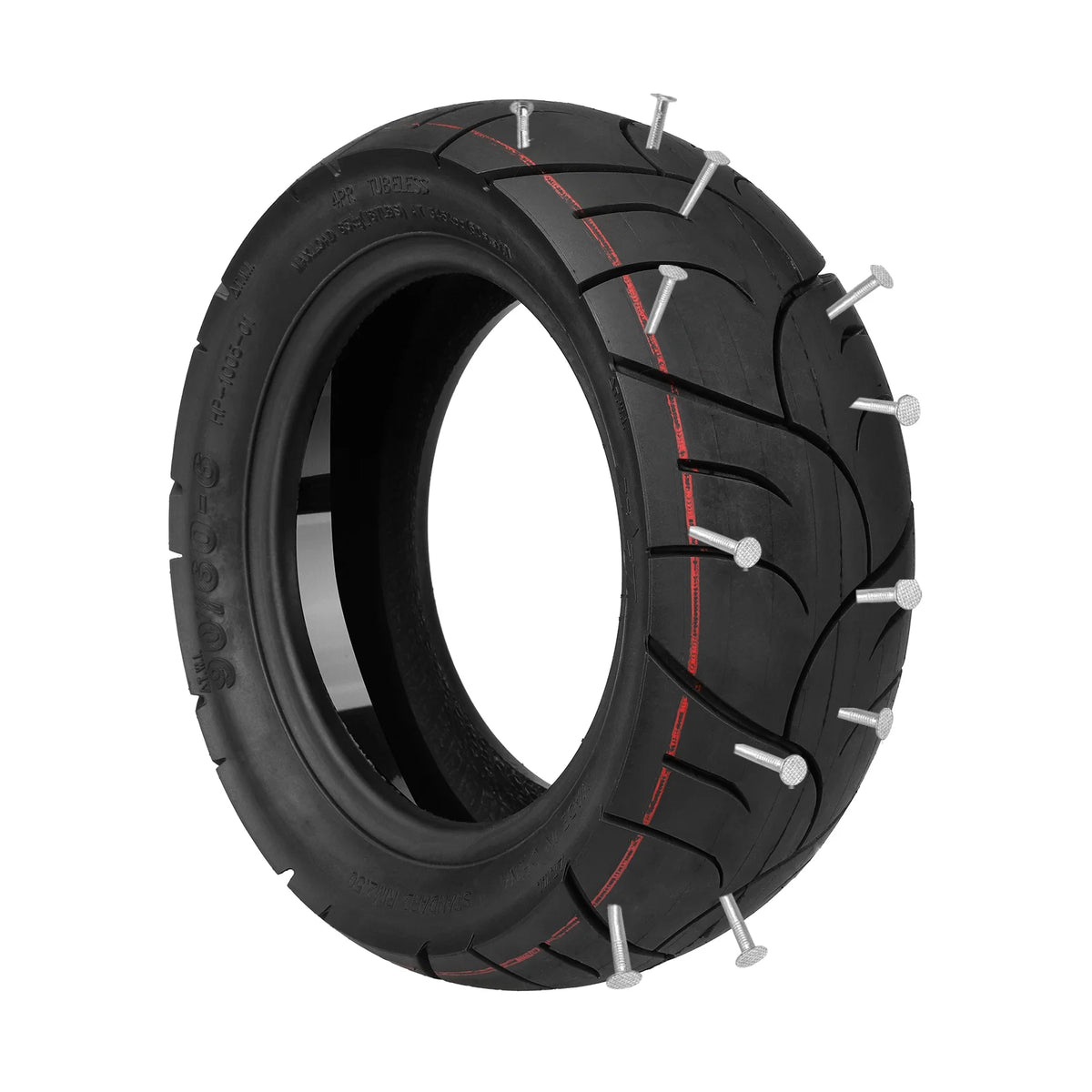 Pneu Tubeless 11 Pouces (90/60-6) Auto-Réparant avec Gel Anti-Crevaison, vue 6