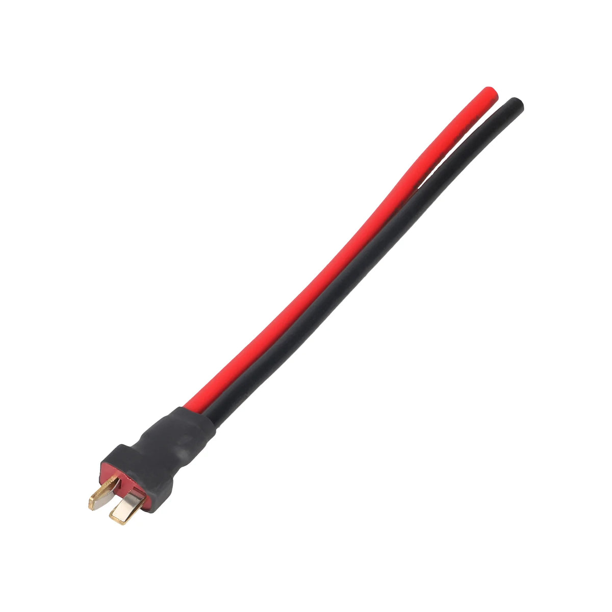 Câble de port de charge avec connecteur T-plug mâle rouge et noir