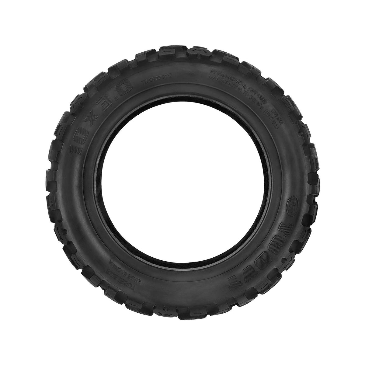 Pneu Tubeless Tout-Terrain Tuovt 10 Pouces (255x80 / 10x3), vue 4