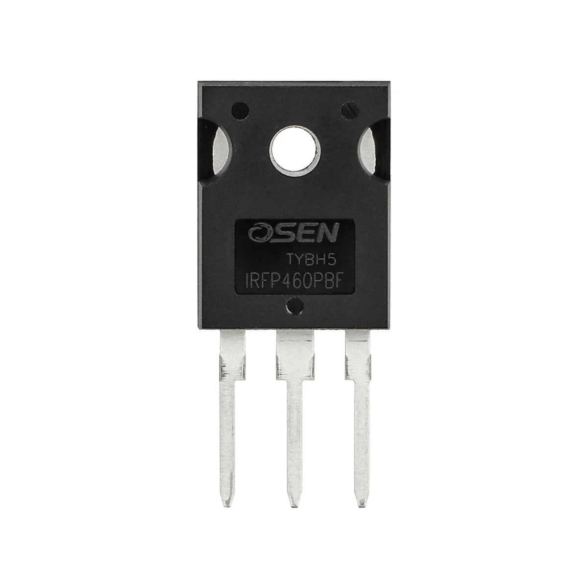 Composant électronique transistor 3 broches vu de face