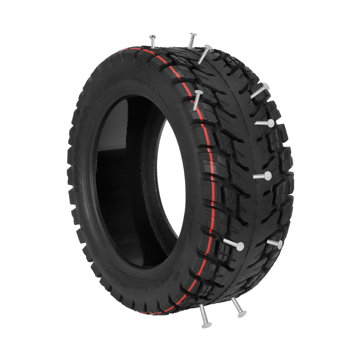 Pneu Tubeless Tout-Terrain 10 Pouces (100/65-6,5) Auto-Réparant avec Gel Anti-Crevaison, vue 5