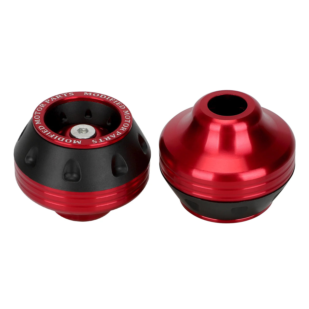 Tampon Anti-Collision de Fourche Avant Aluminium Rouge