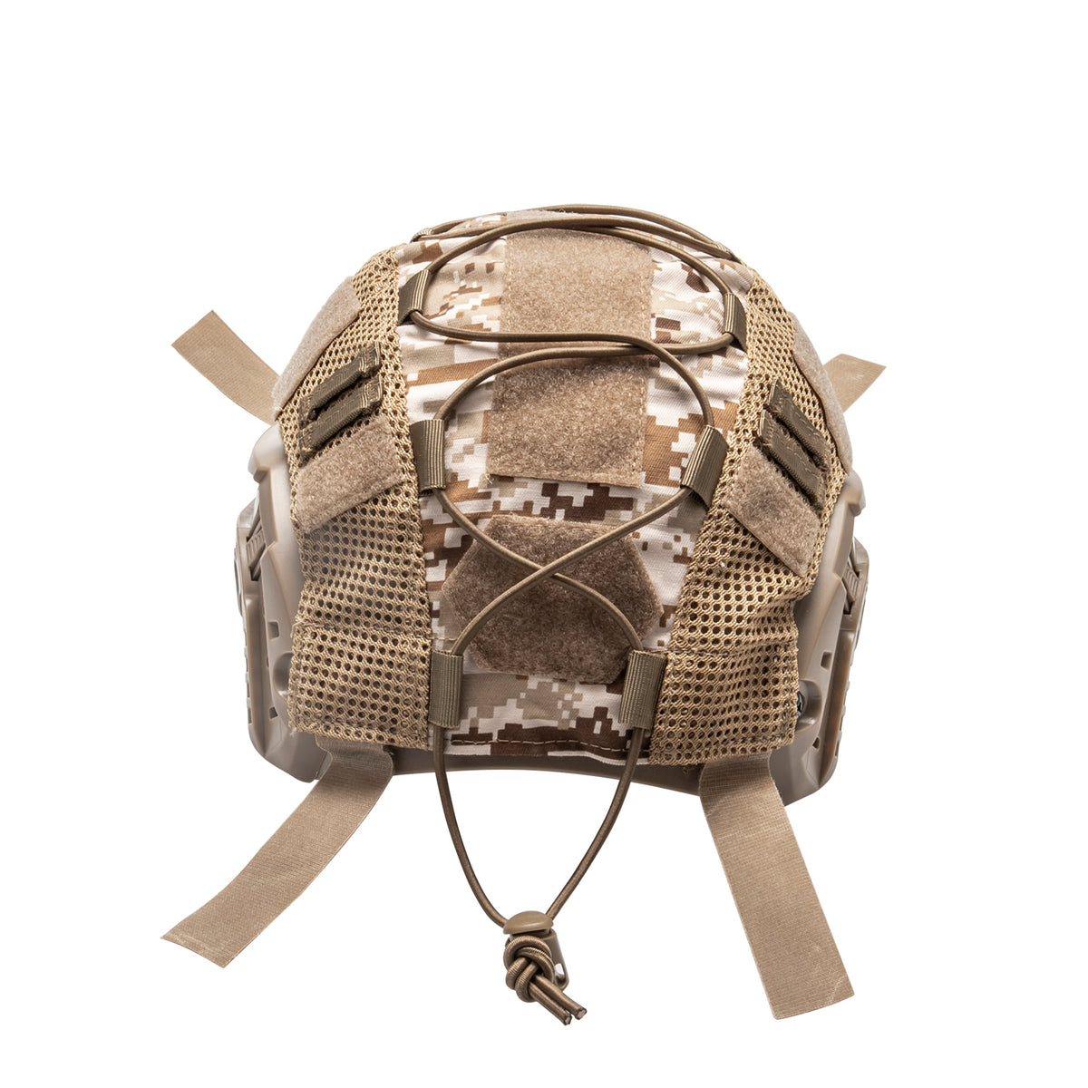 Couvre-Casque Tactique Camouflage Jaune, vue 3