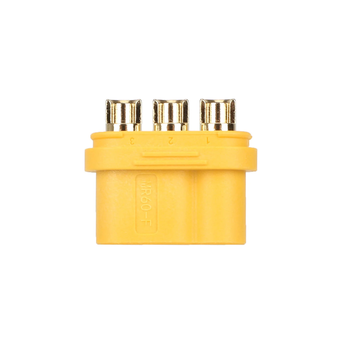 Connecteur Amass MR60 Femelle 3 Broches Jaune, vue 6