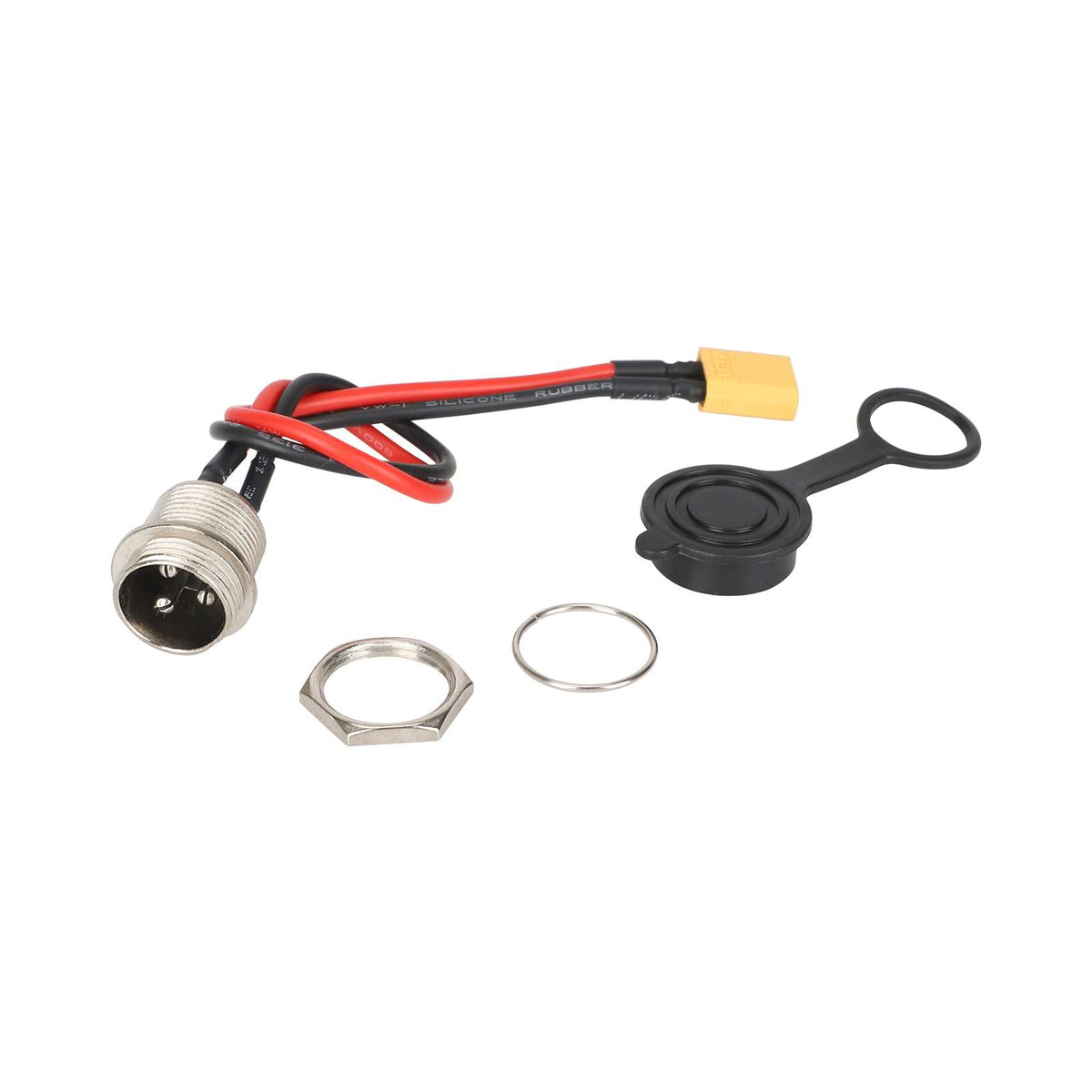 Port de Charge GX16 3 Broches vers XT30, vue 3