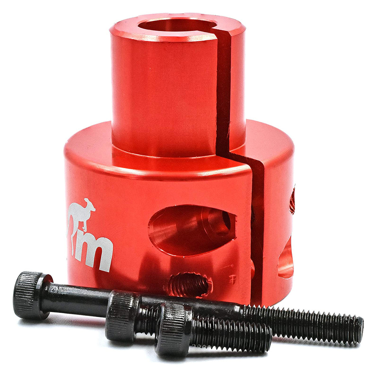 Base de pliage Monorim rouge avec vis de fixation