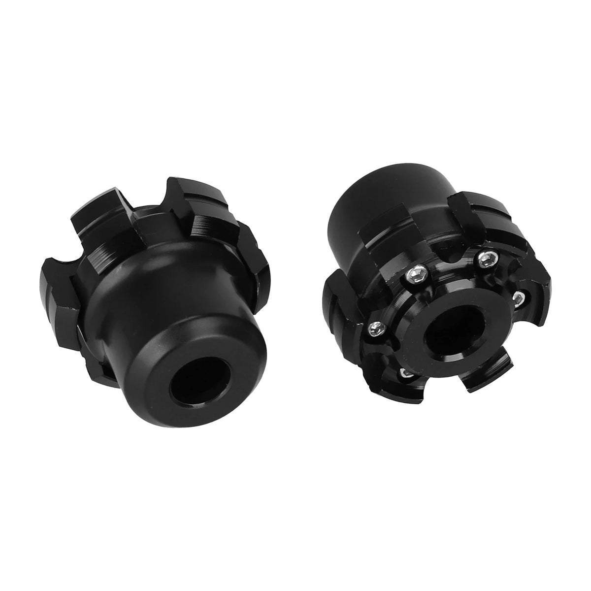 Embouts de Protection de Fourche en Aluminium Noir