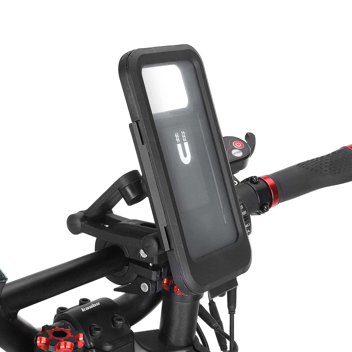Support Téléphone Étanche Magnétique Noir, vue 5