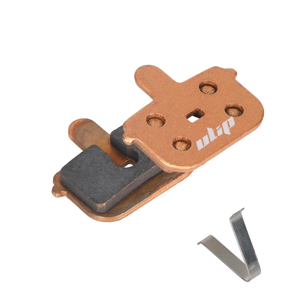 Plaquettes de Frein Métal Fritté Bronze Antique Kugoo G-Booster Rectangulaire Creuse, vue 4