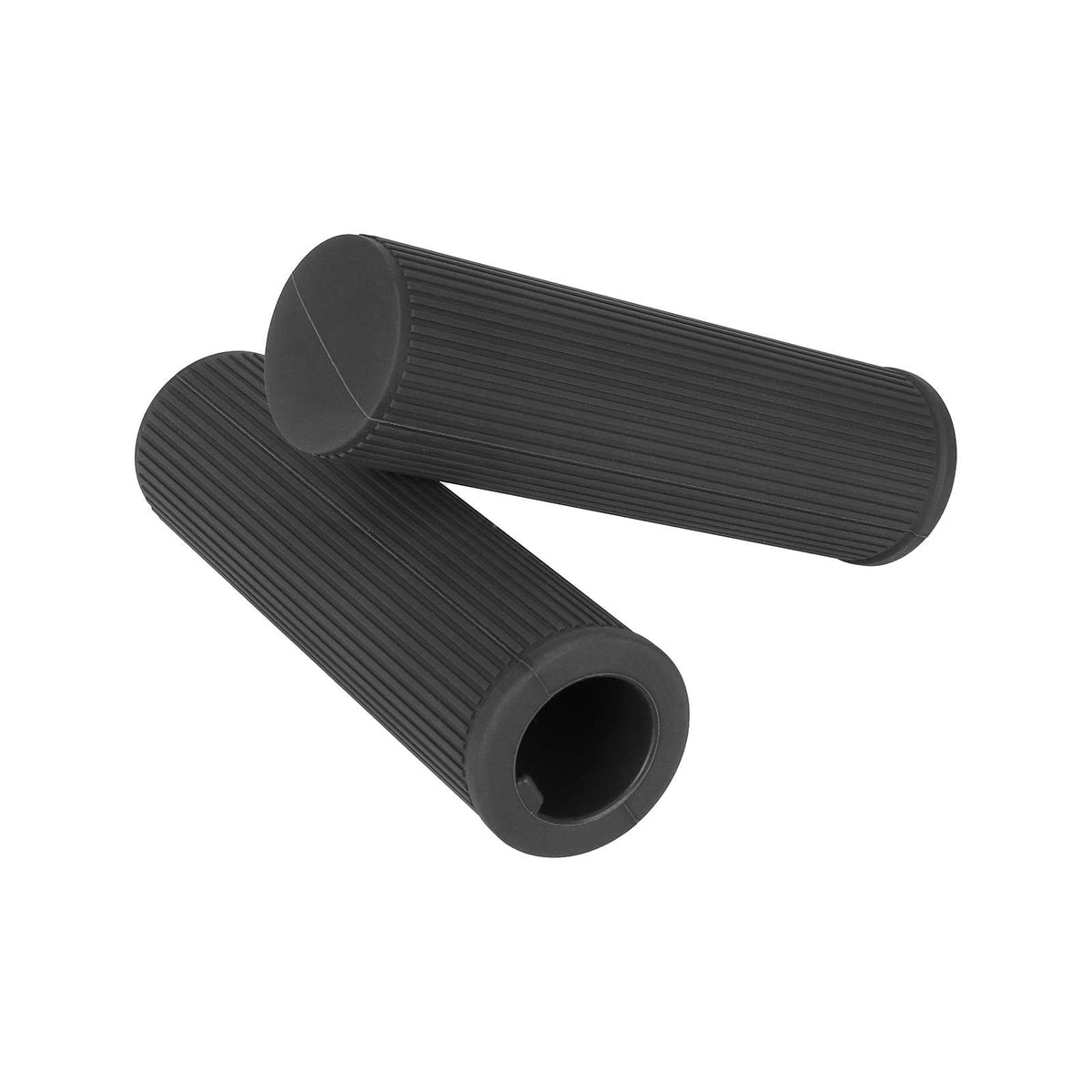 Poignées de Guidon en Silicone Noir