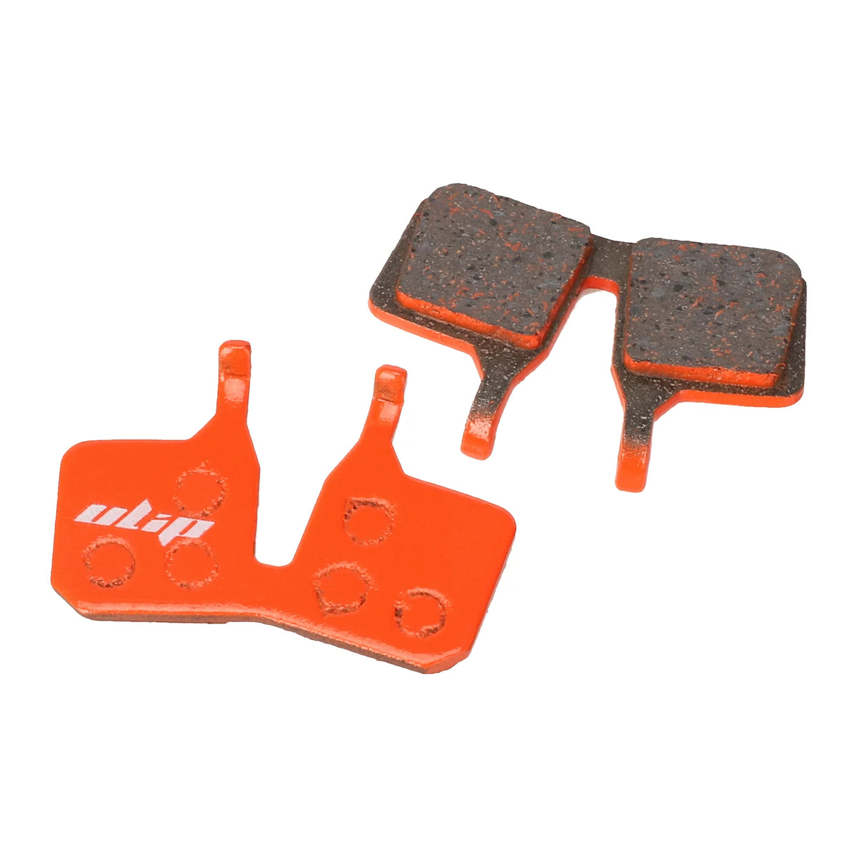 Paire de plaquettes de frein résine de couleur orange pour trottinette électrique