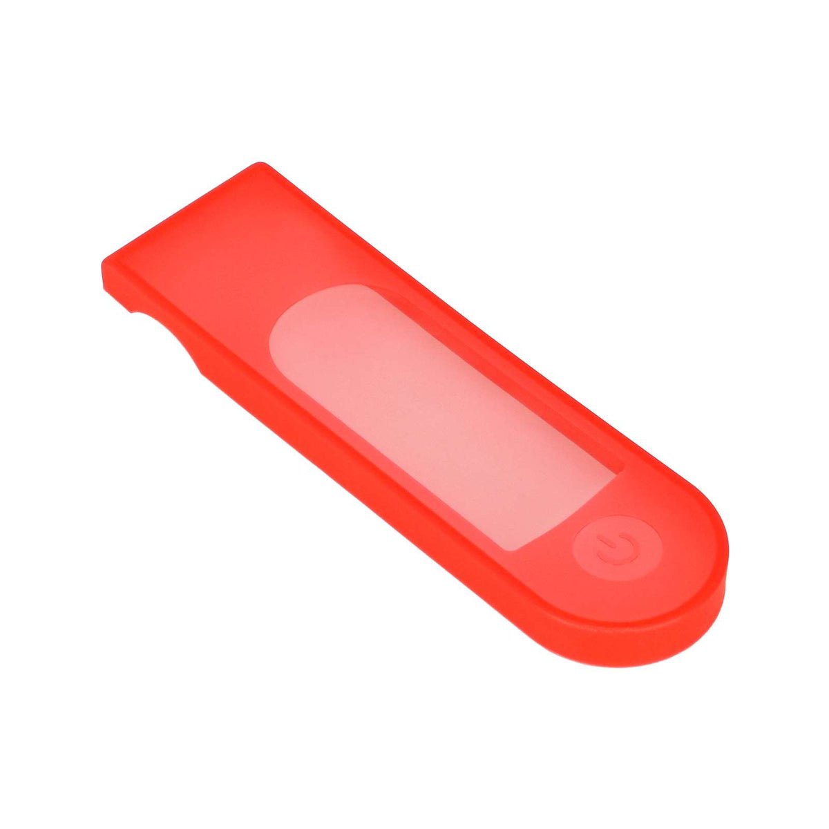 Housse de protection imperméable en silicone rouge pour écran de trottinette électrique
