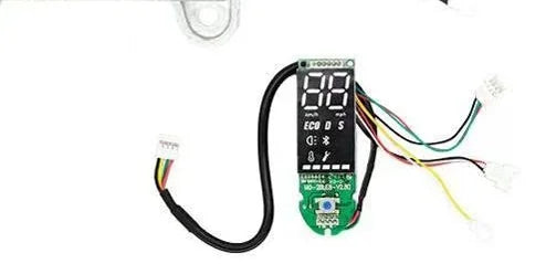 Carte bluetooth afficheur avec écran LED et câblage pour trottinette électrique